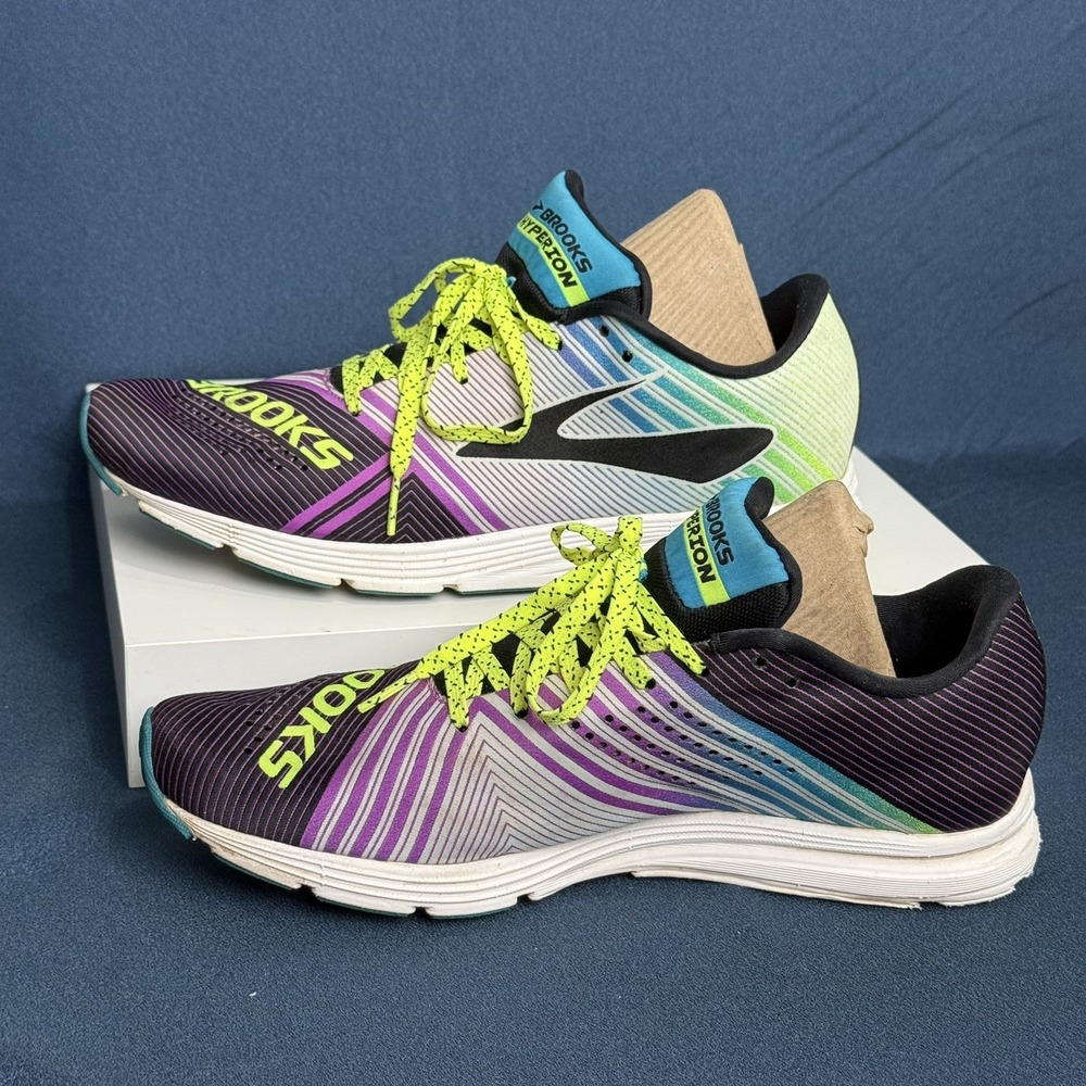 Brooks Hyperion Purple Blue Womens US Size 9 EUR 40.5 1202261B529 Running Shoes